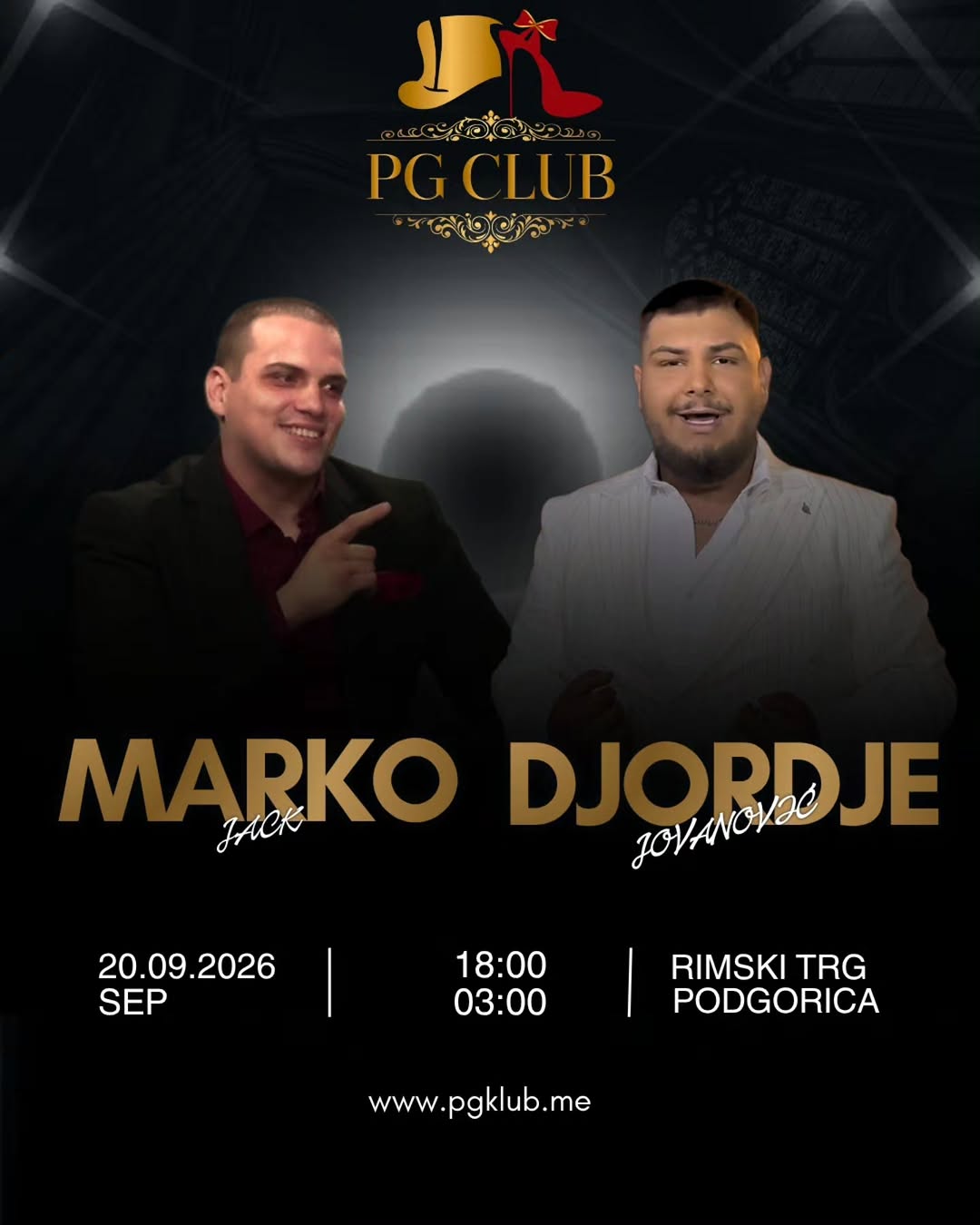 Marko Jack & Đorđe Jovanović at PG Club