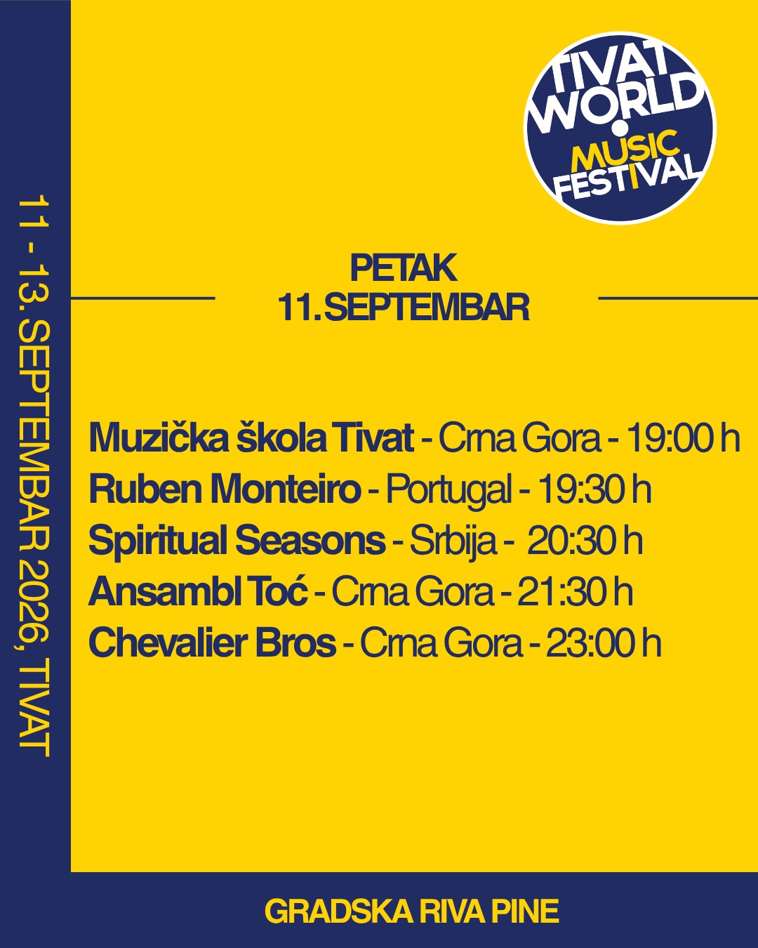 10th Tivat World Music Festival - Day 1