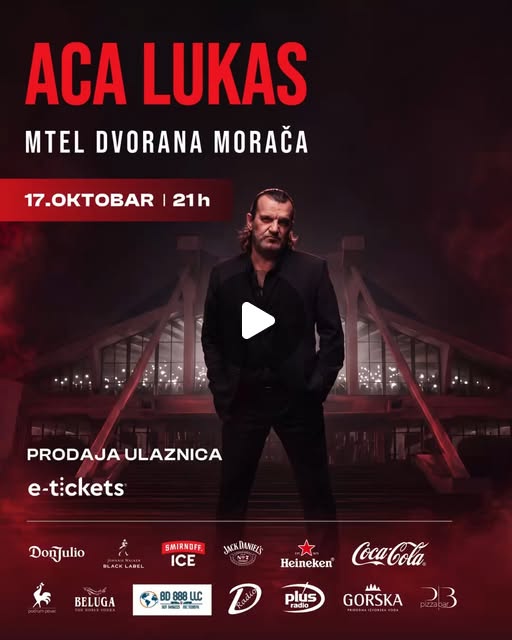 Aca Lukas Live in Podgorica