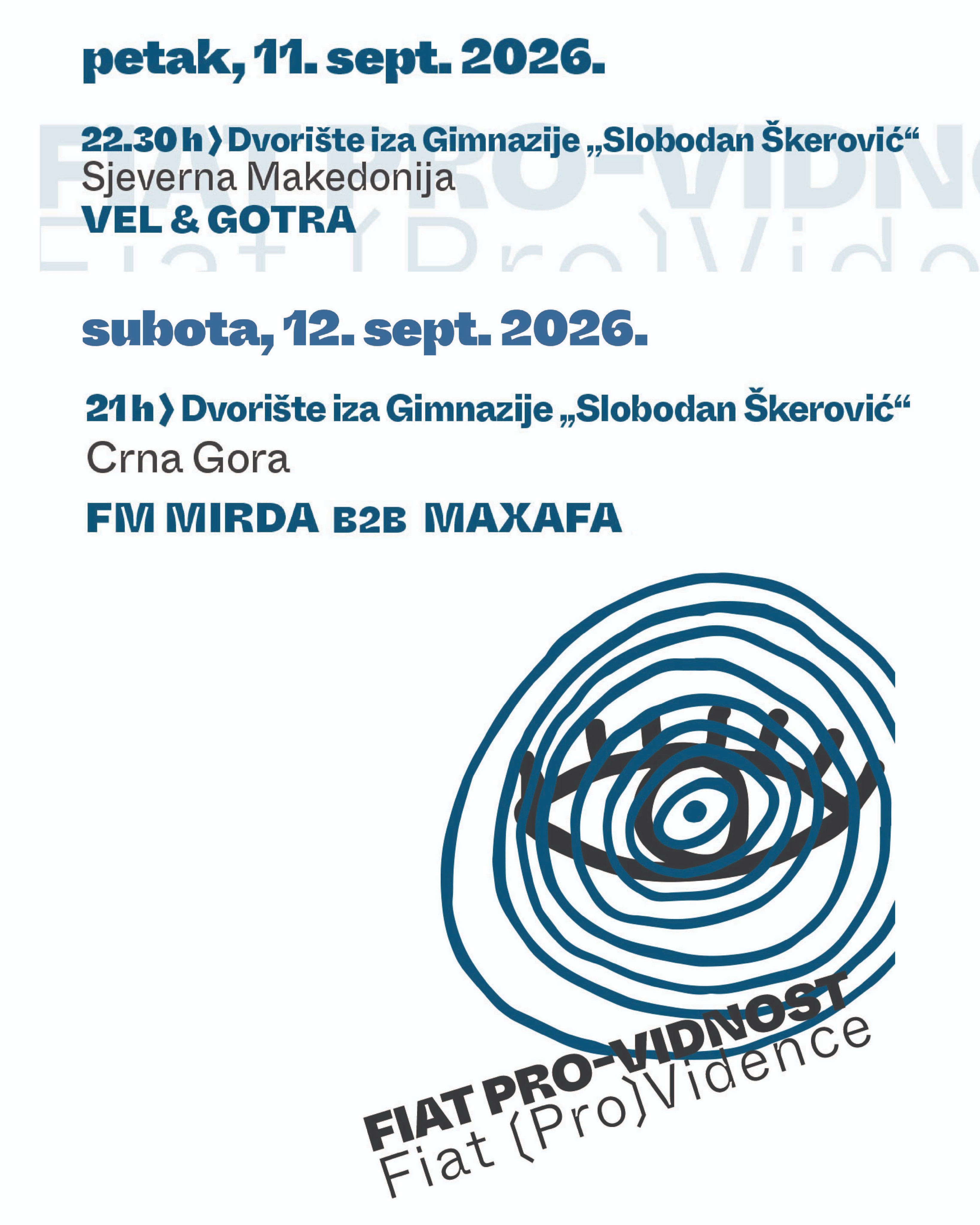 FIAT Festival: VEL & GOTRA
