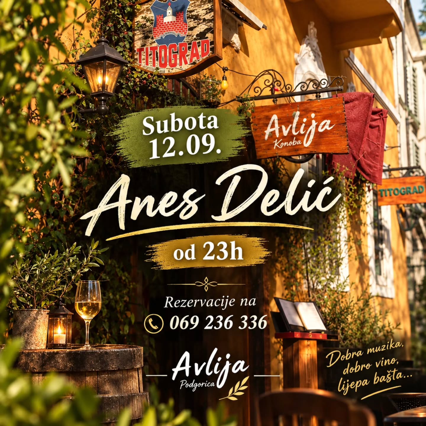 Anes Delić Live at Avlija