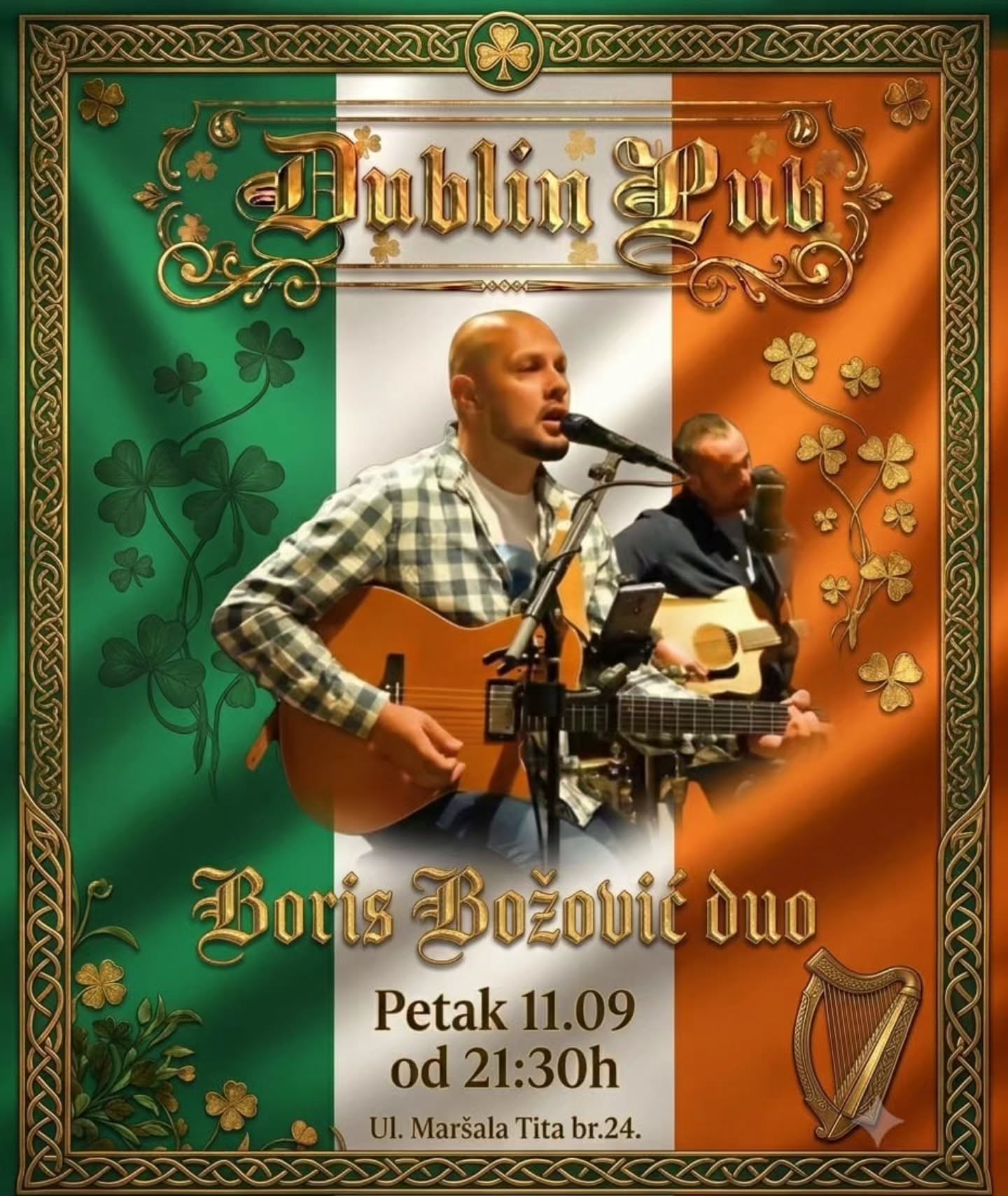 Boris Božović duo Live