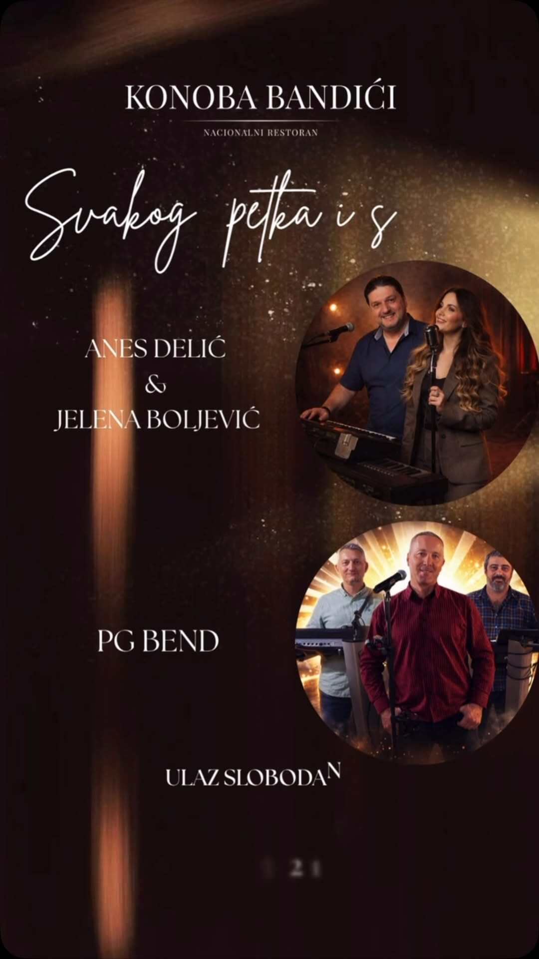 Live Music with Anes Delić & Jelena Boljević
