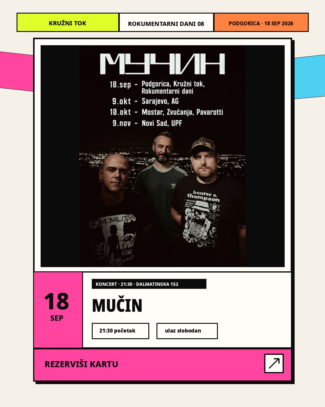 Mucin: Talk, Vinyl Promotion & Concert