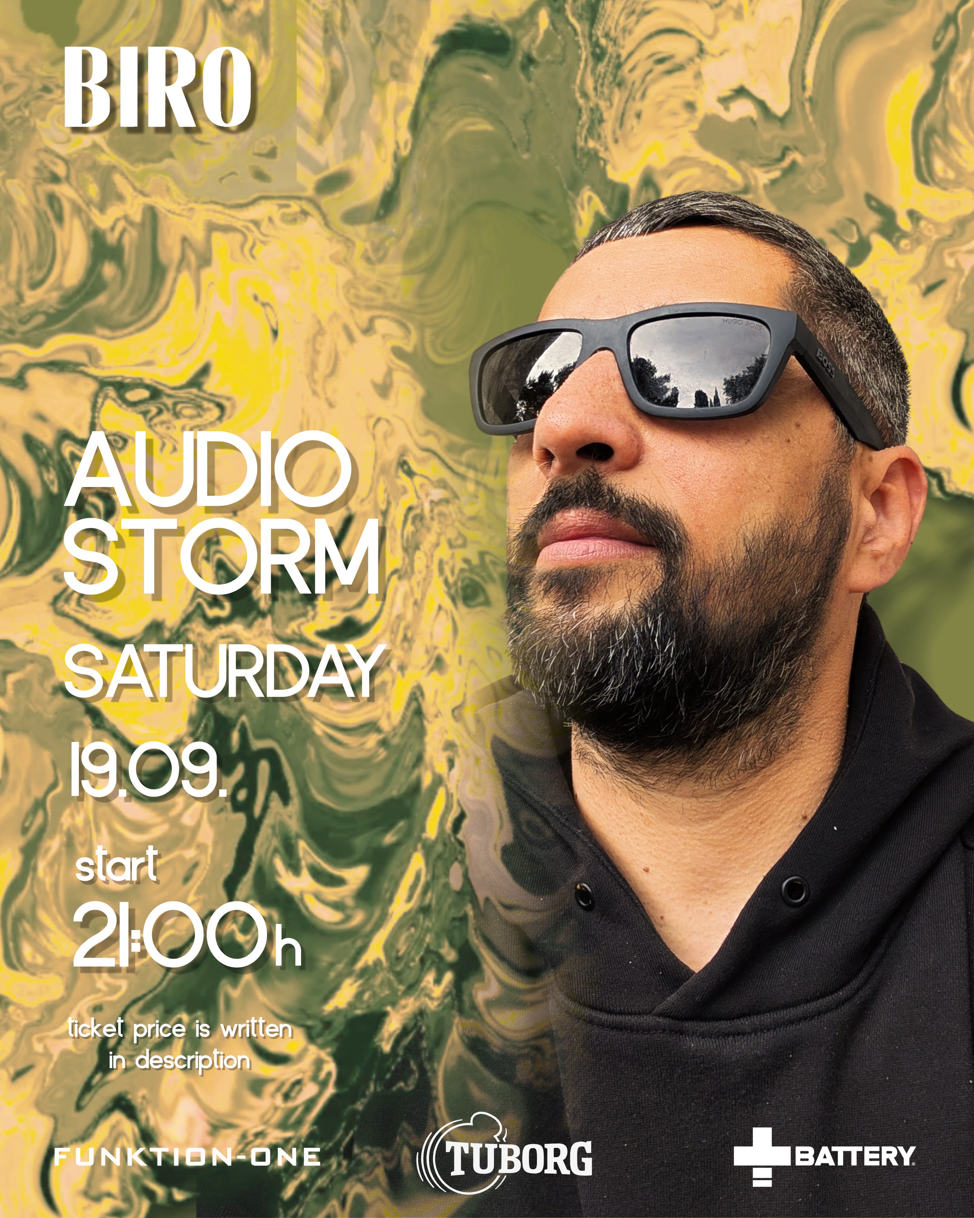 AudioStorm in the Garden