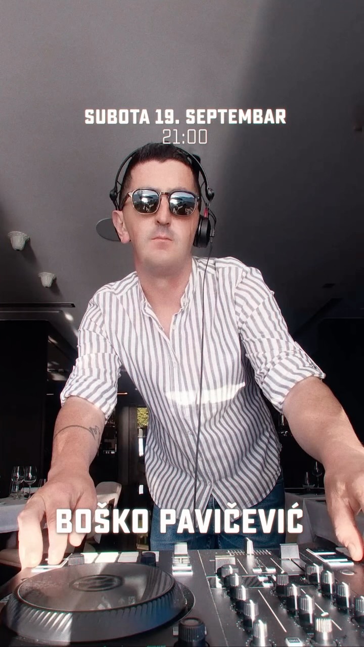 Boško Pavićević: House & Disco Night
