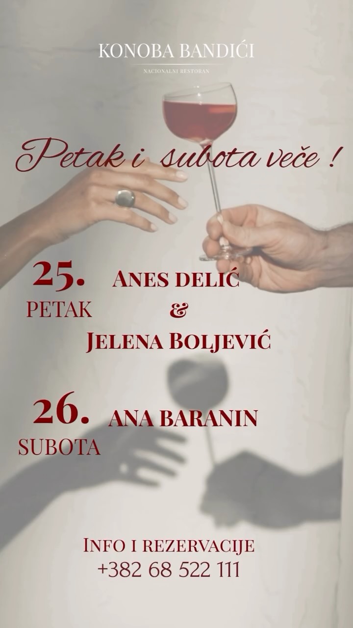Friday Night with Anes Delić & Jelena Boljević
