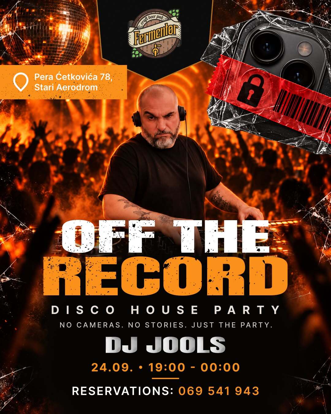 Phone-Free Disco House Night