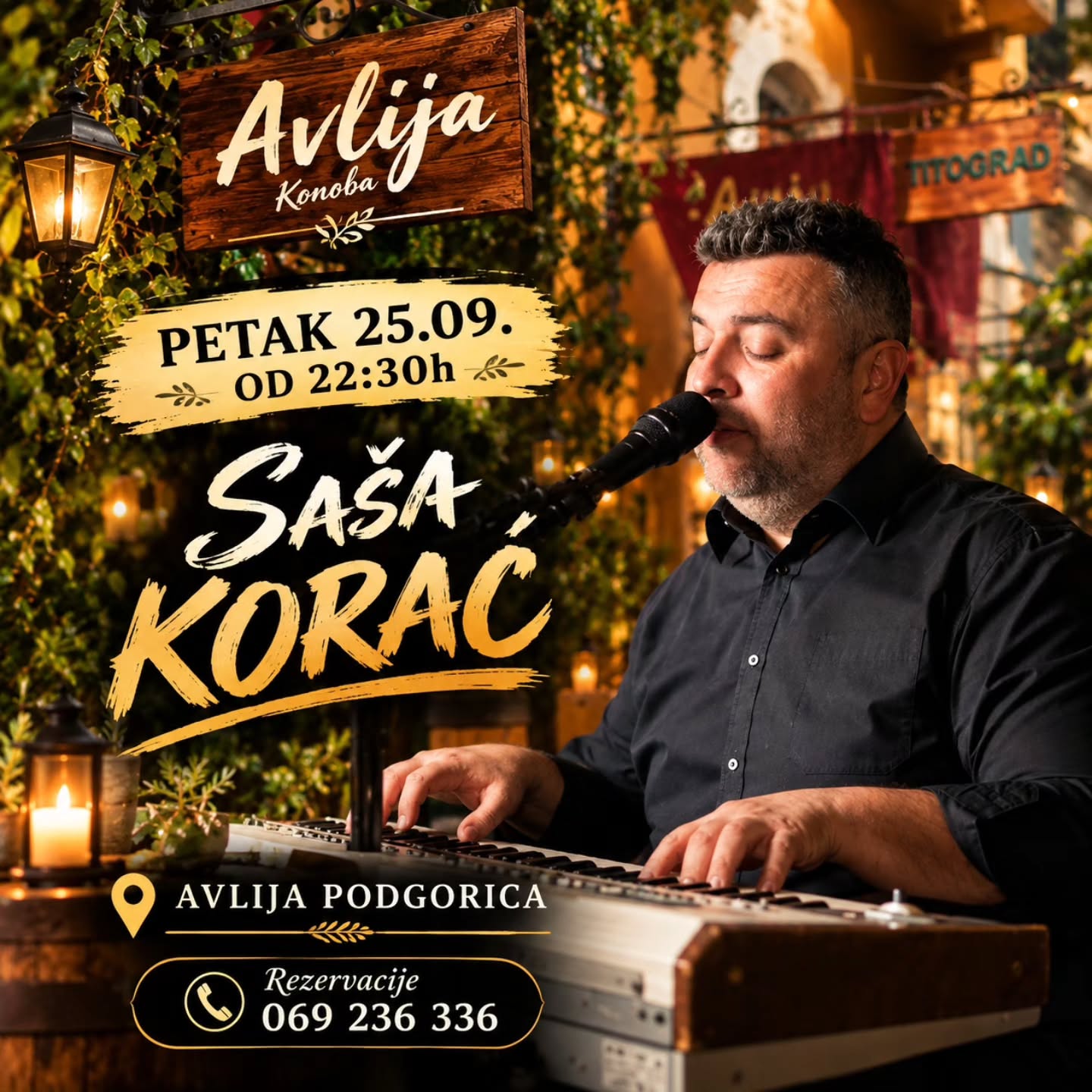 Evening with Saša Korać