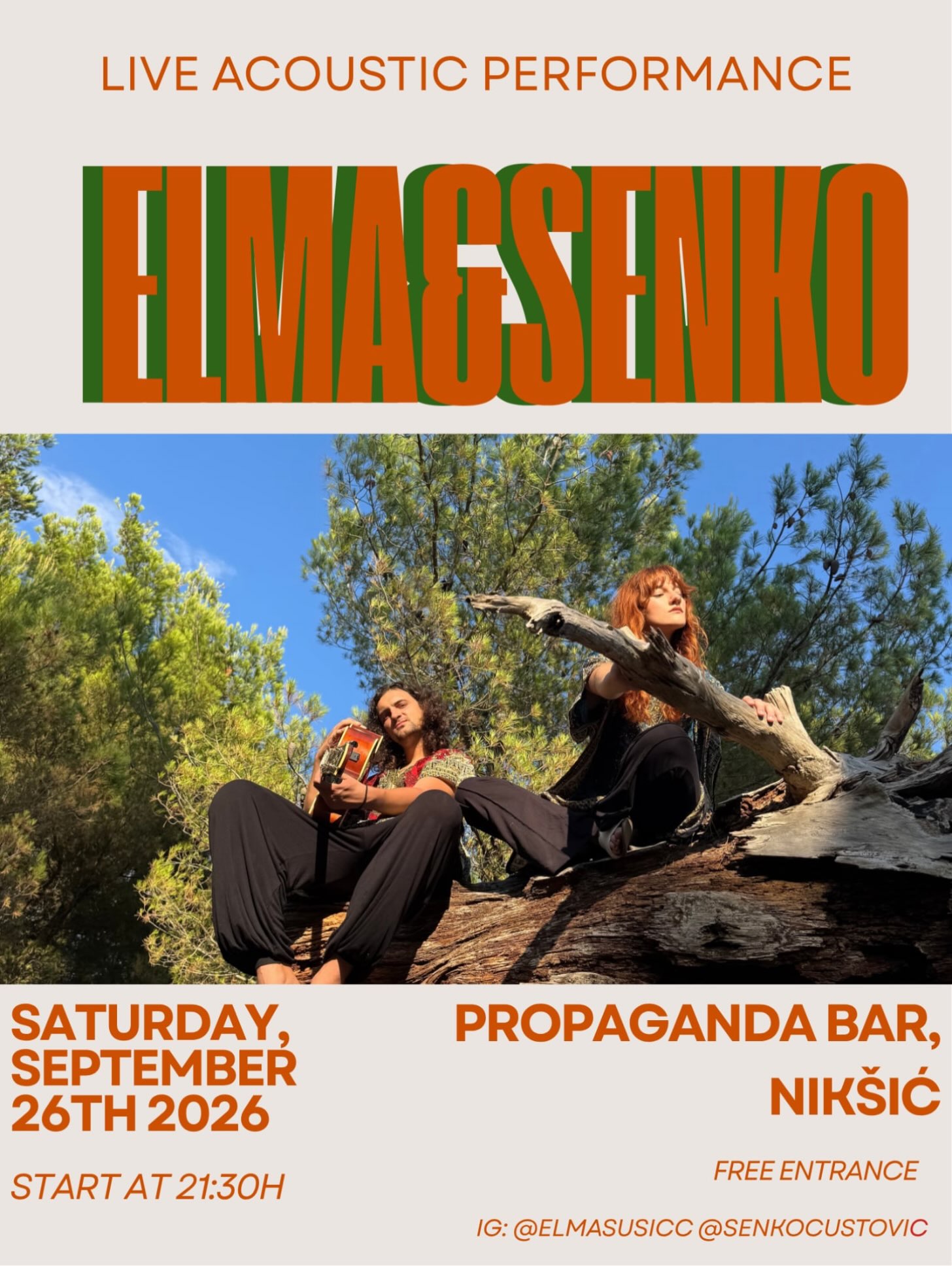 Live Acoustic Performance: Elma & Senko