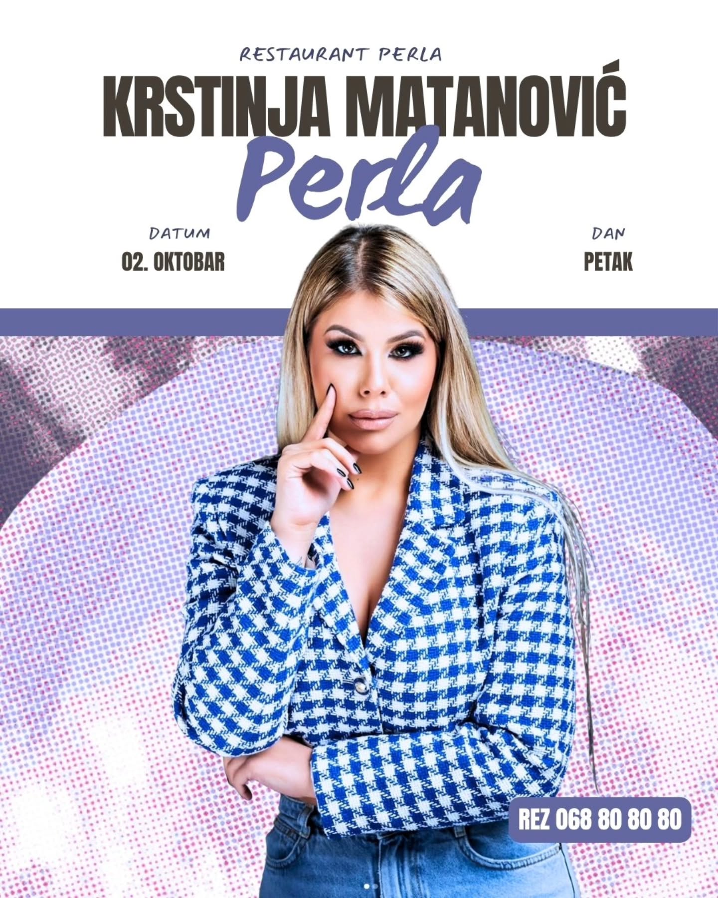 Krstinja Matanović Live at Perla