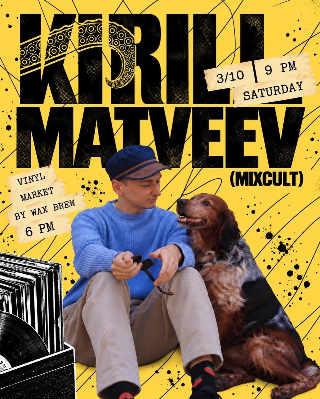 Vinyl Market & DJ Kirill Matveev