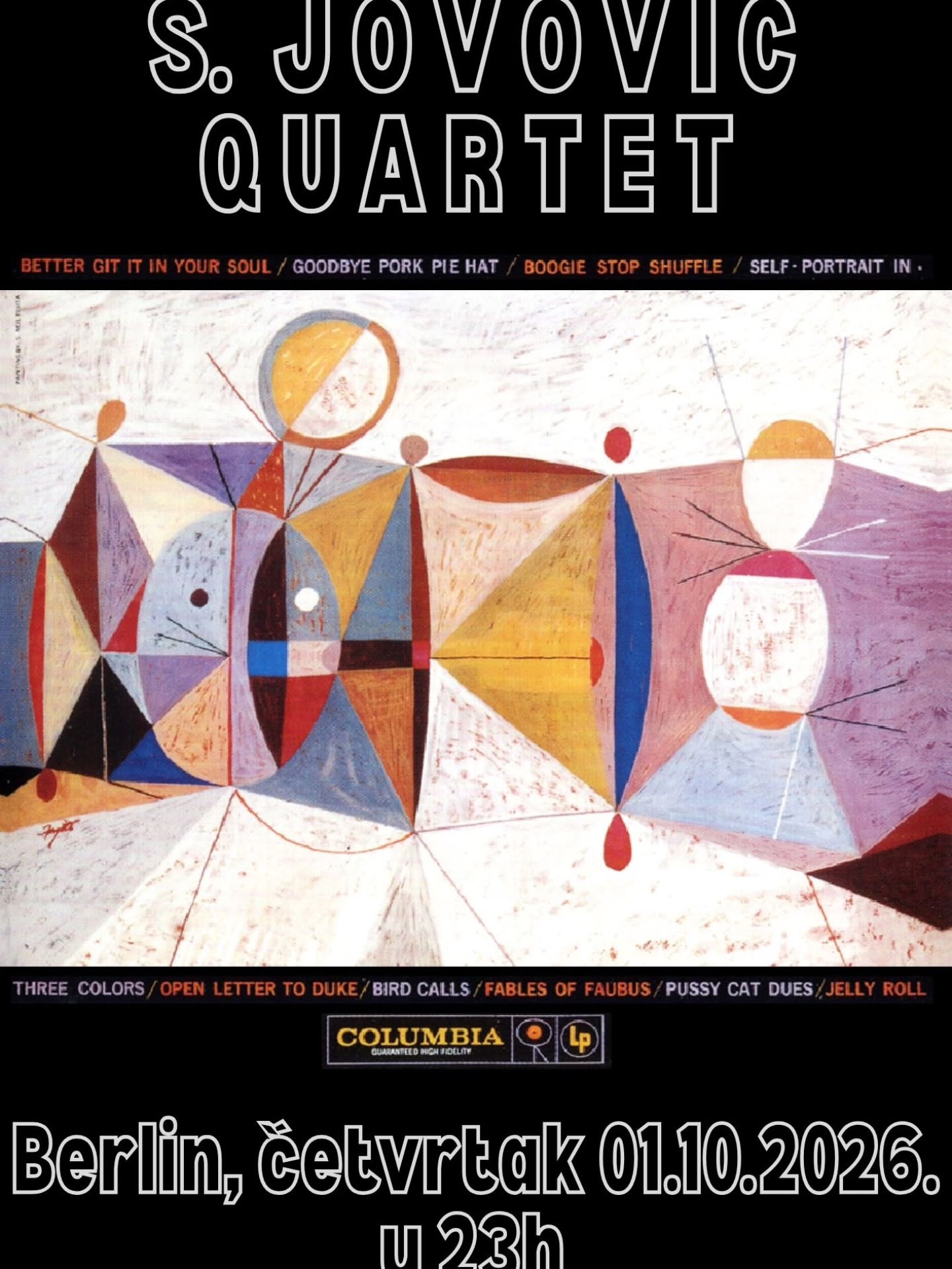 S. Jovicic Quartet Live