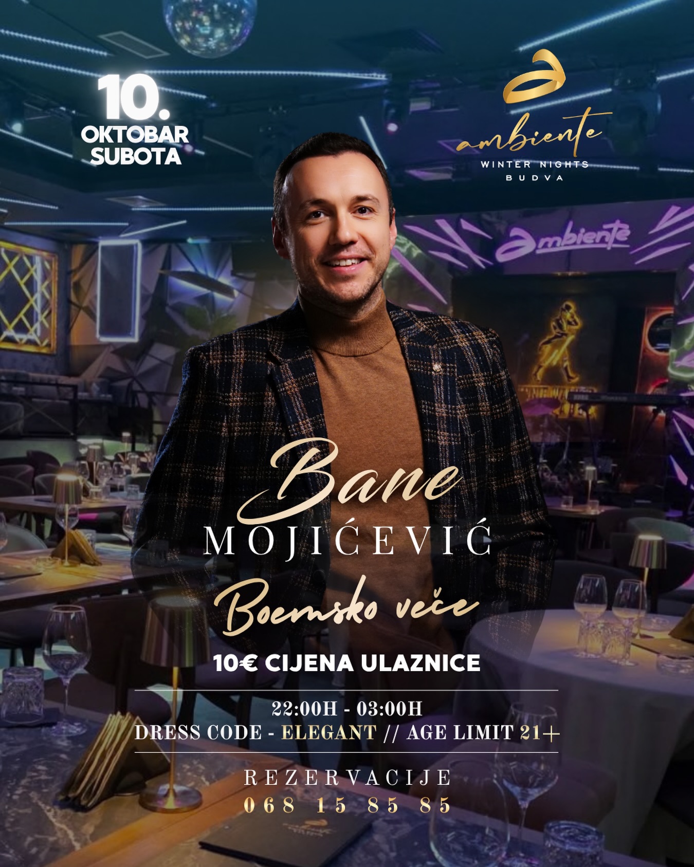 Bane Mojićević - Boemsko veče