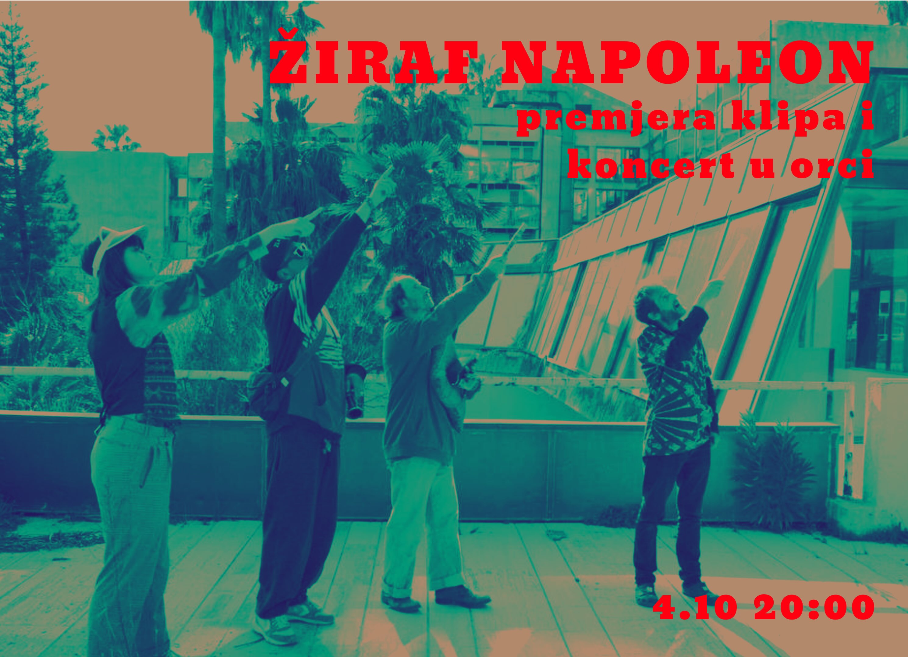 Žiraf Napoleon: Video Premiere & Live Show