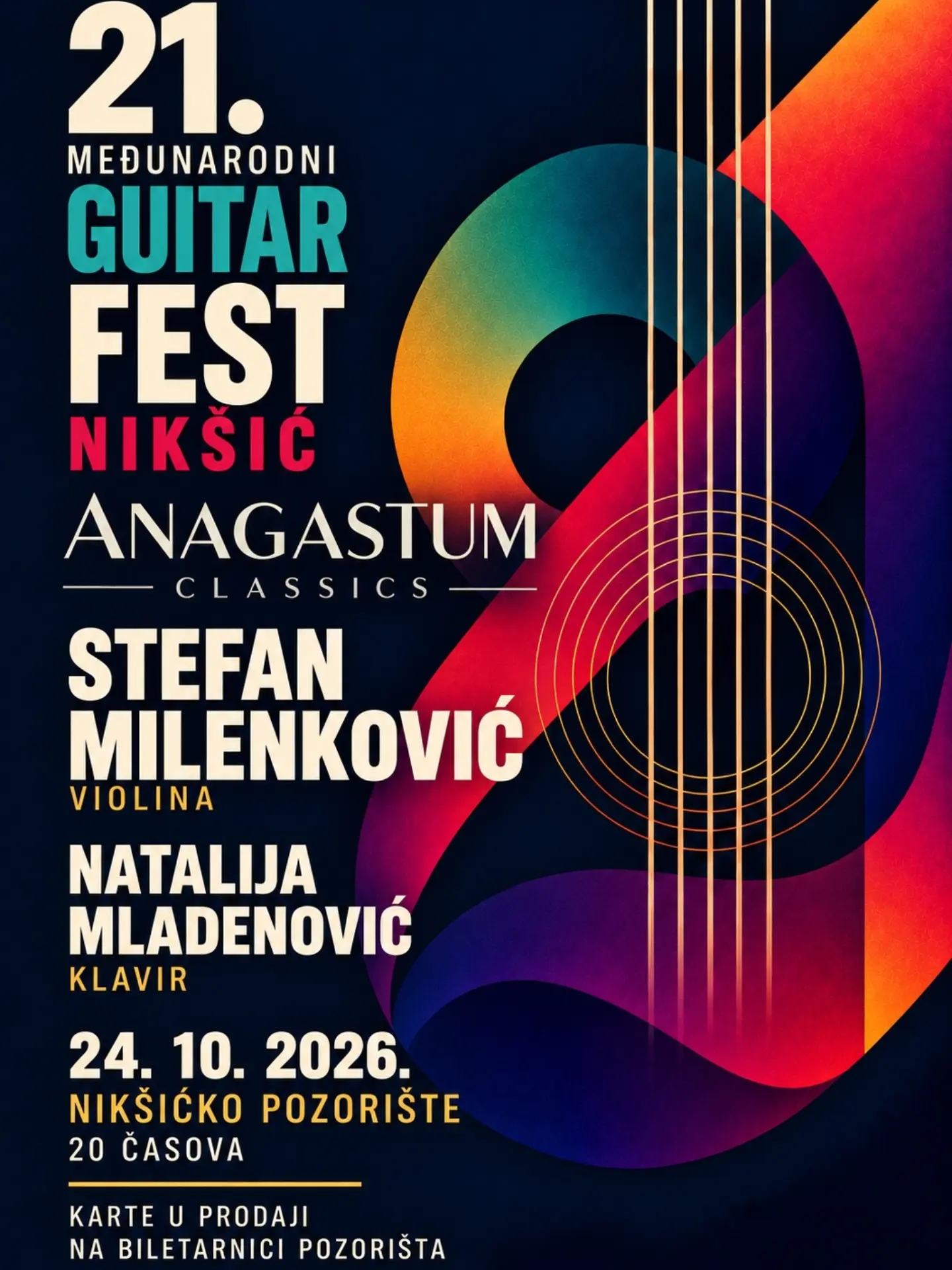 21. International Guitar Fest Nikšić: Stefan Milenković & Natalija Mladenović