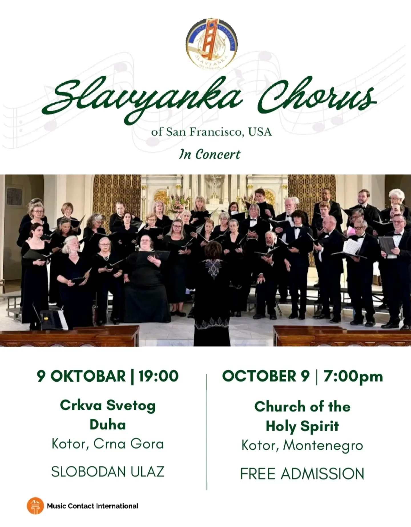 Slavyanka Chorus Concert