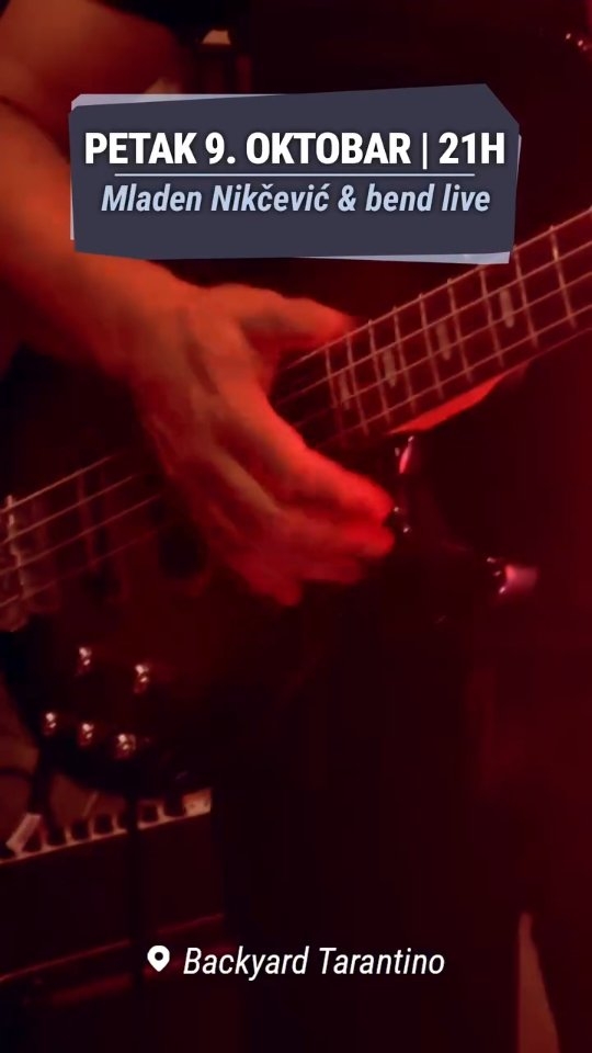 Mladen Nikčević & Band Live