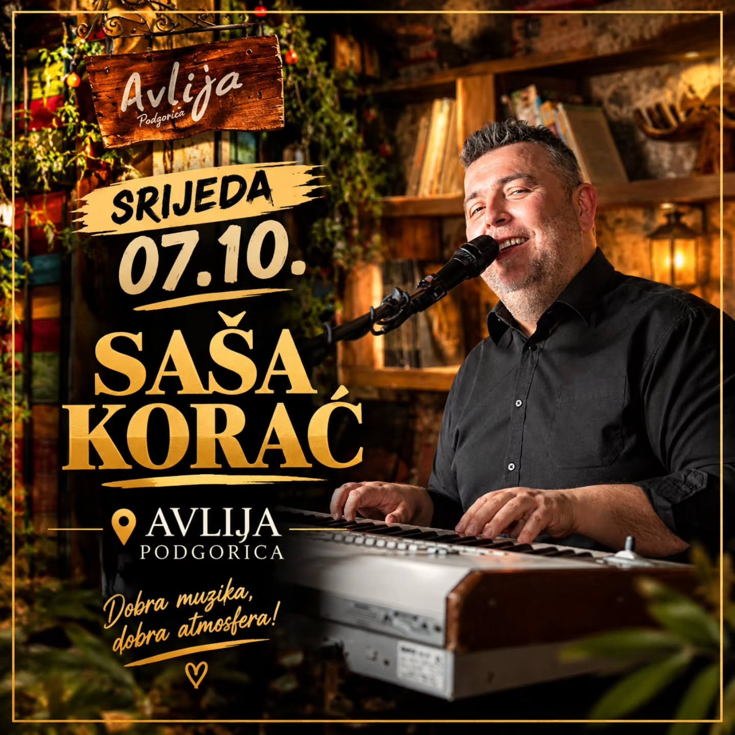 Saša Korać Live at Avlija