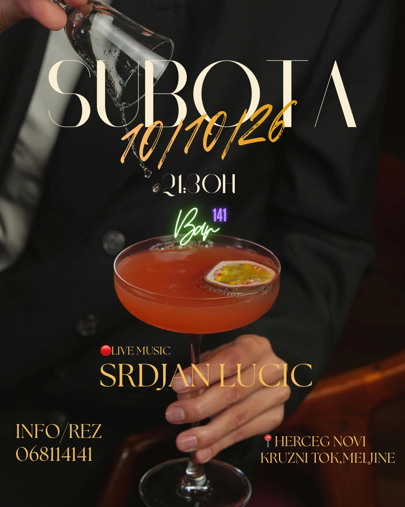 Live Music with Srđan Lučić
