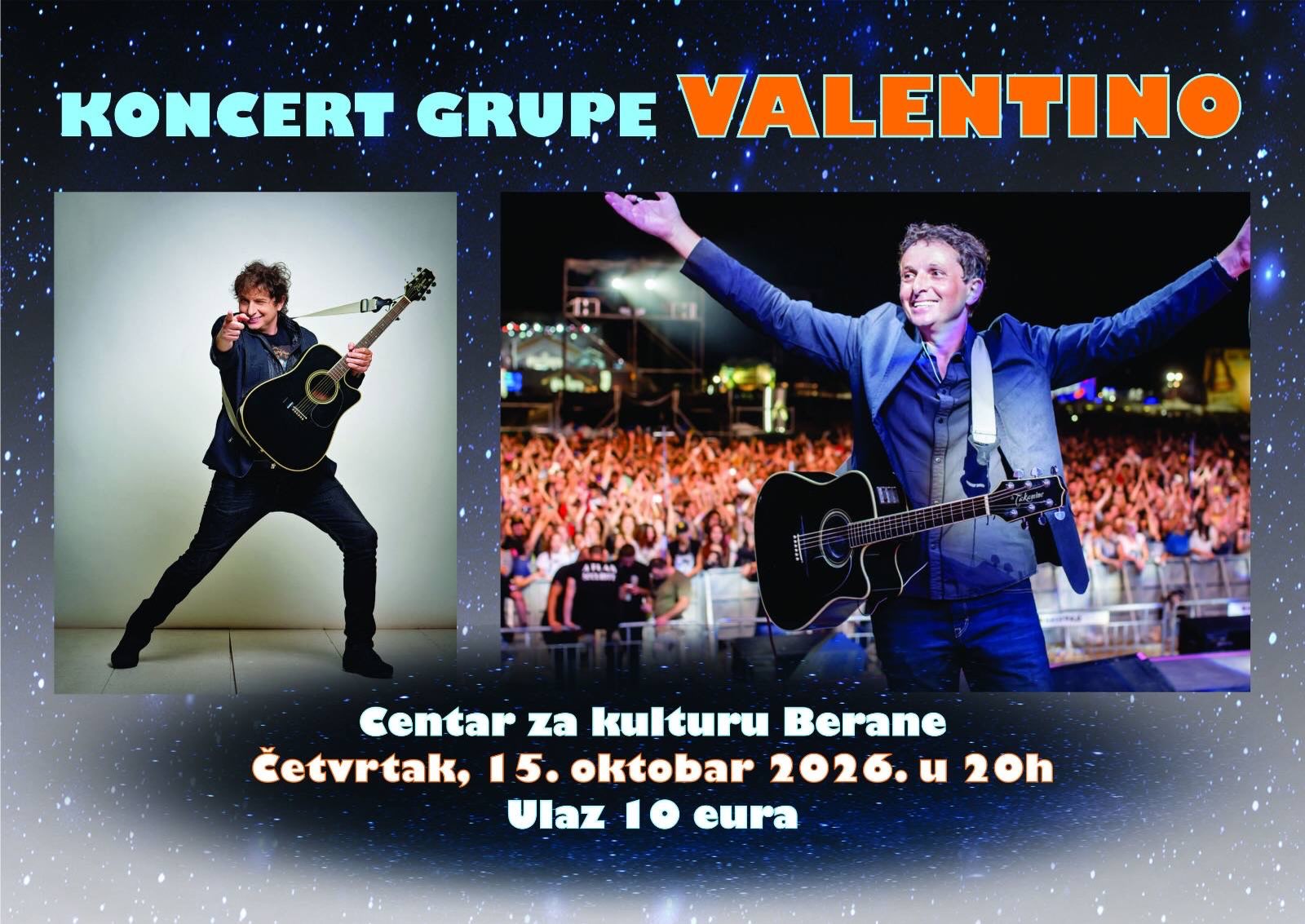 Valentino Concert in Berane