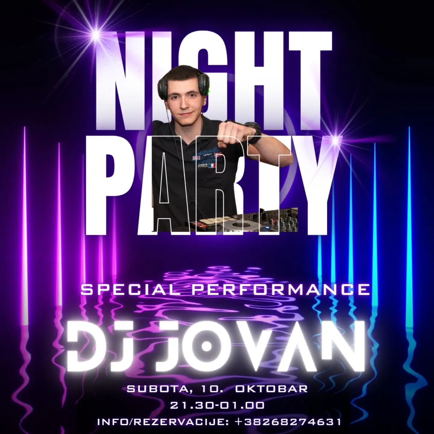 Night Party with DJ Jovan