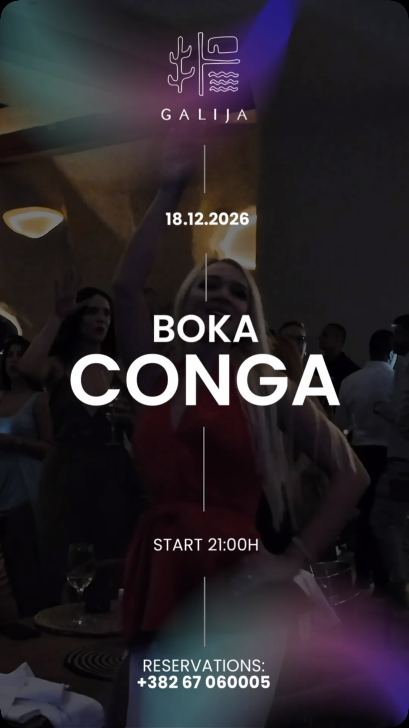 Boka Conga Night