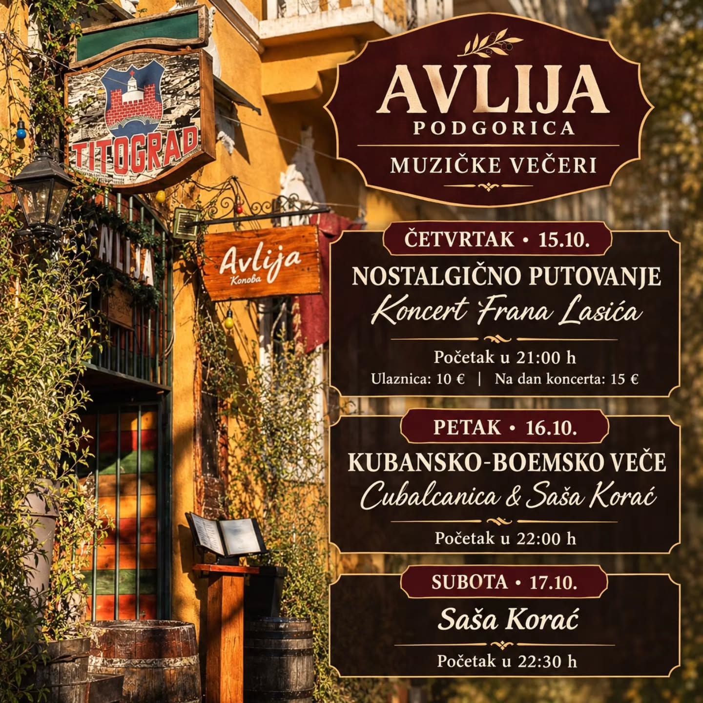 Cuban-Bohemian Night with Cubalcanica & Saša Korać