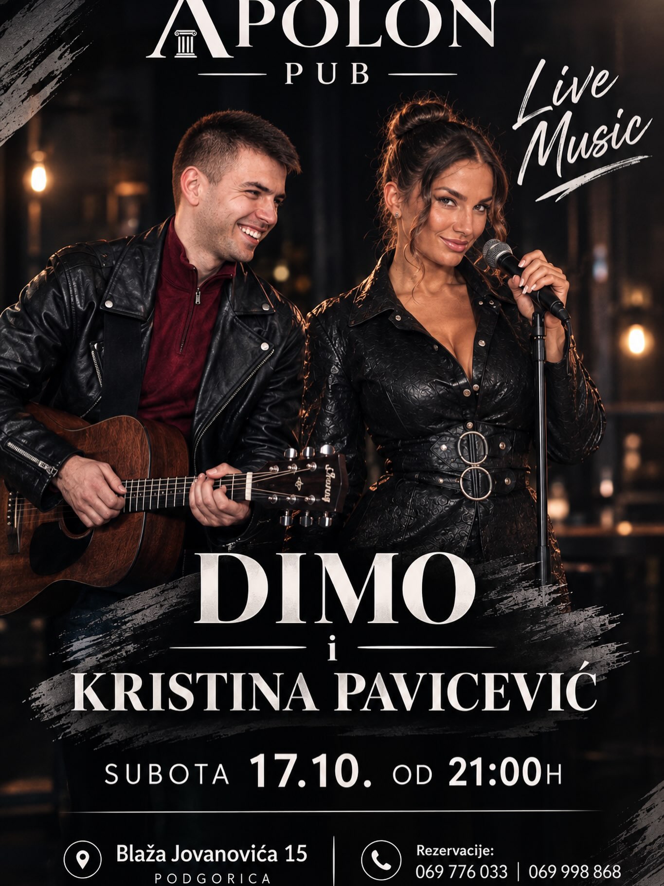 Acoustic Night with Dimo and Kristina Pavićević