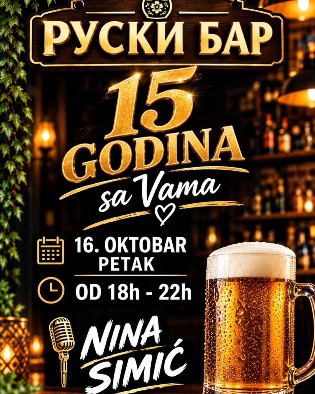 15 Years of Ruski Bar Anniversary