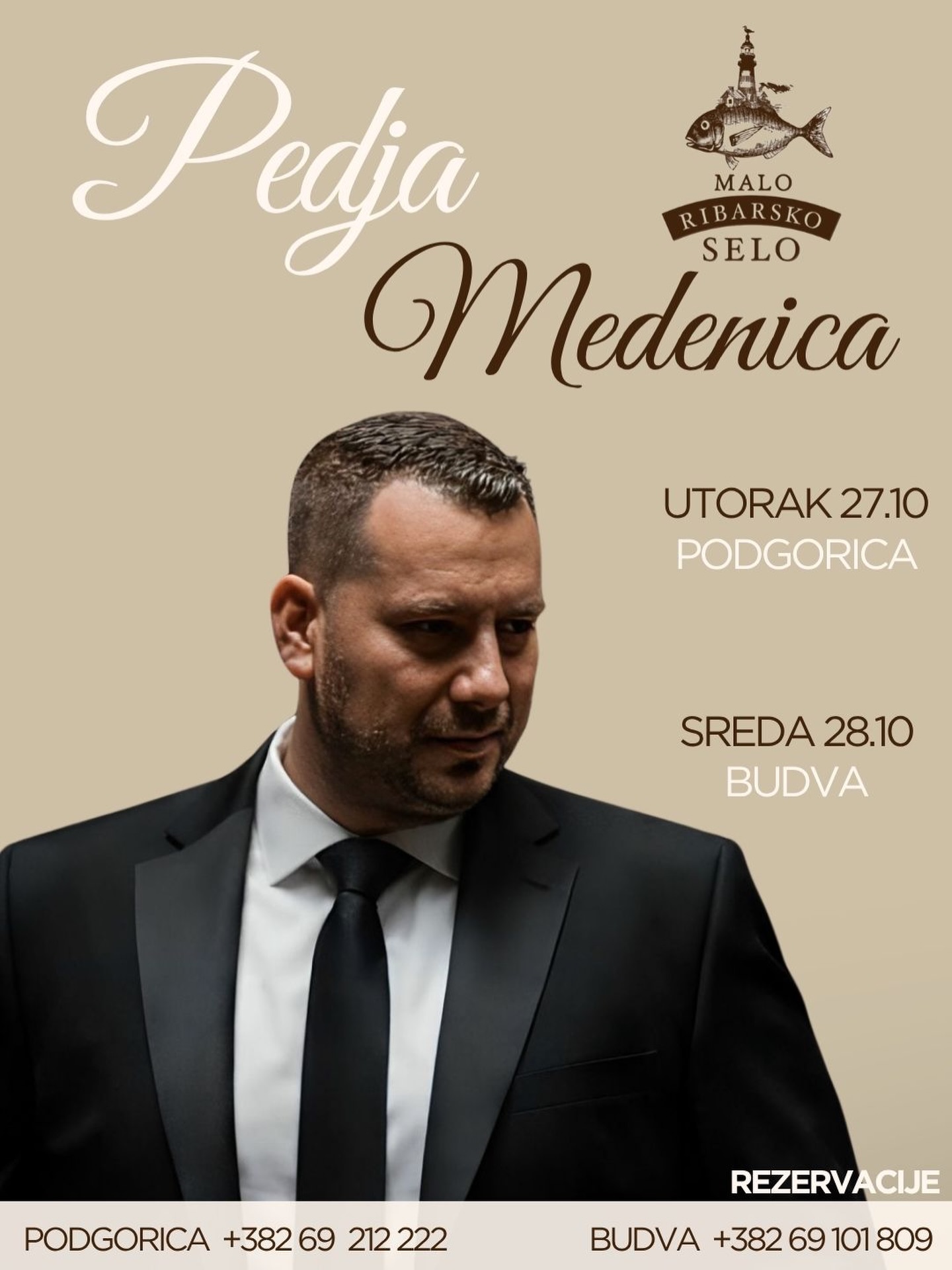 Evening with Pedja Medenica in Budva