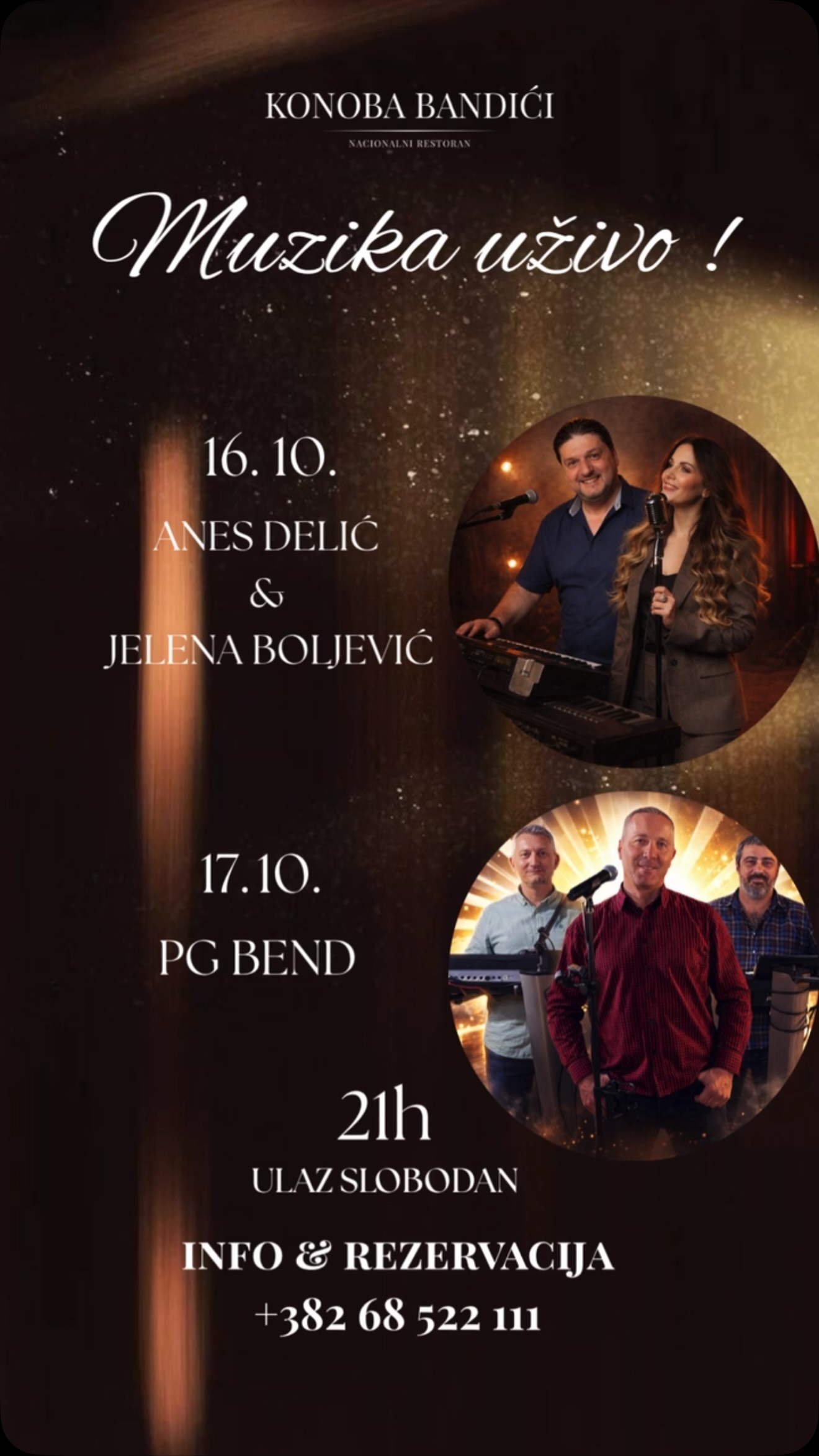 PG BEND Live