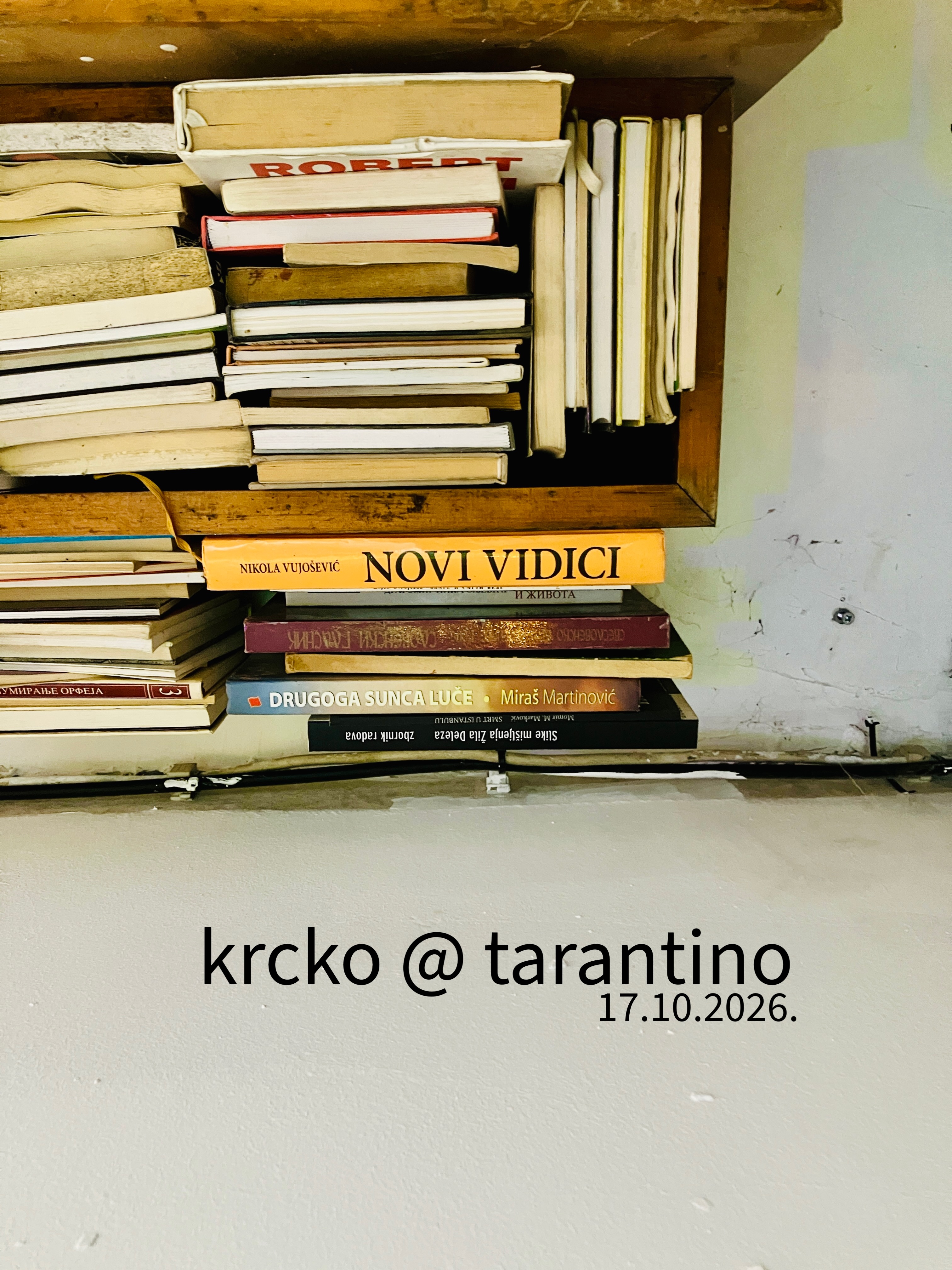 Krcko at Tarantino