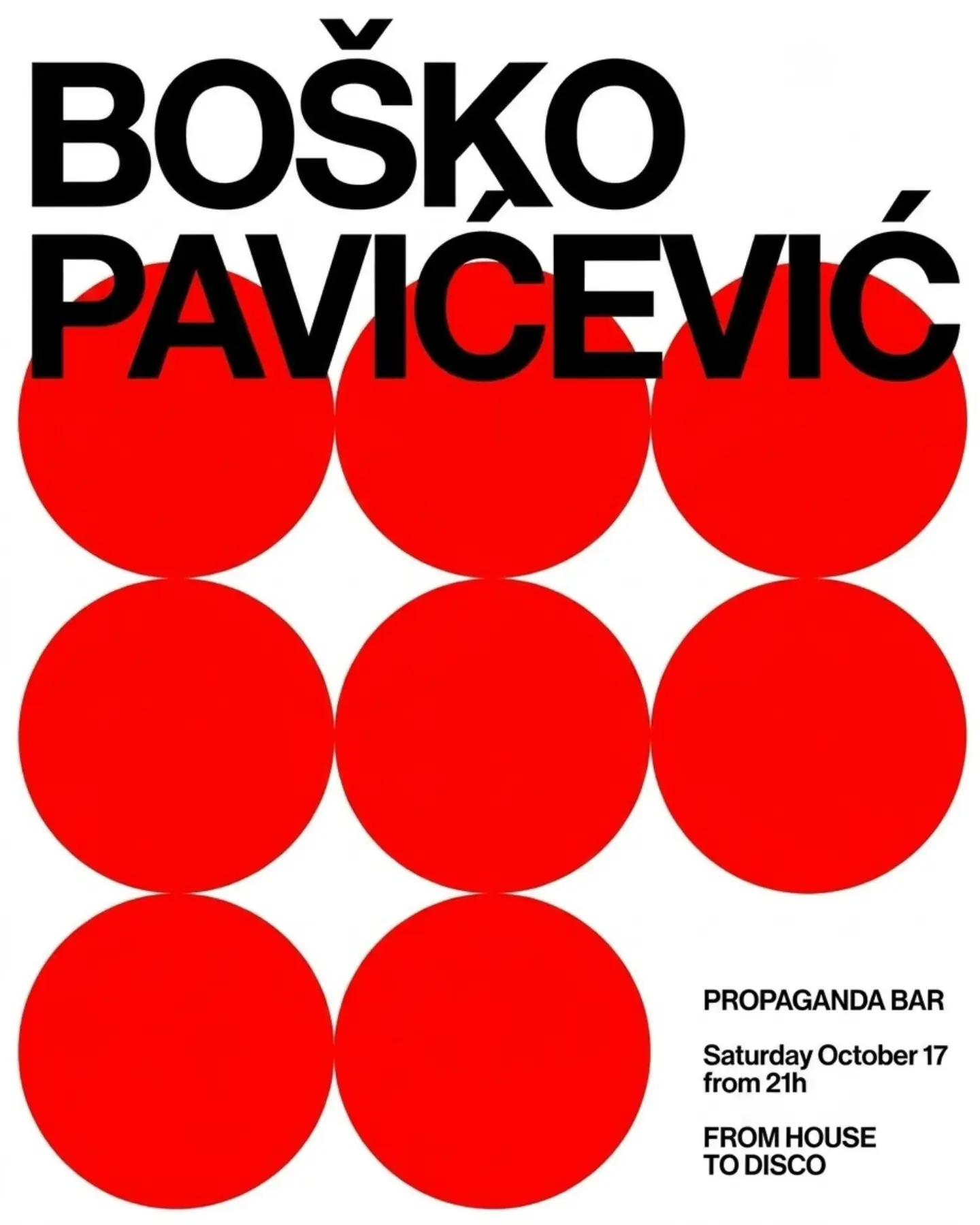 Boško Pavićević: House to Disco