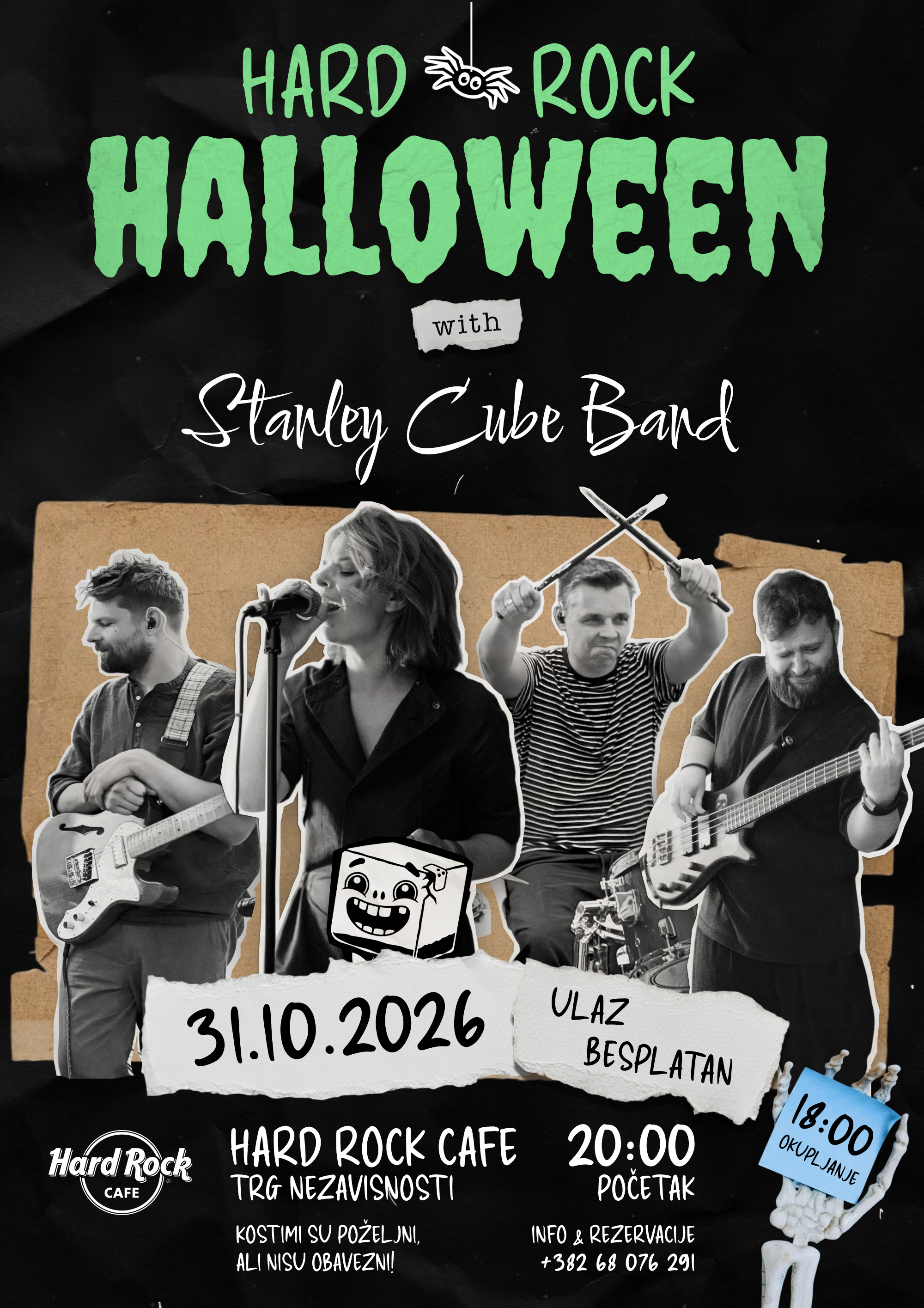 Hard Rock Halloween with Stanley Cube