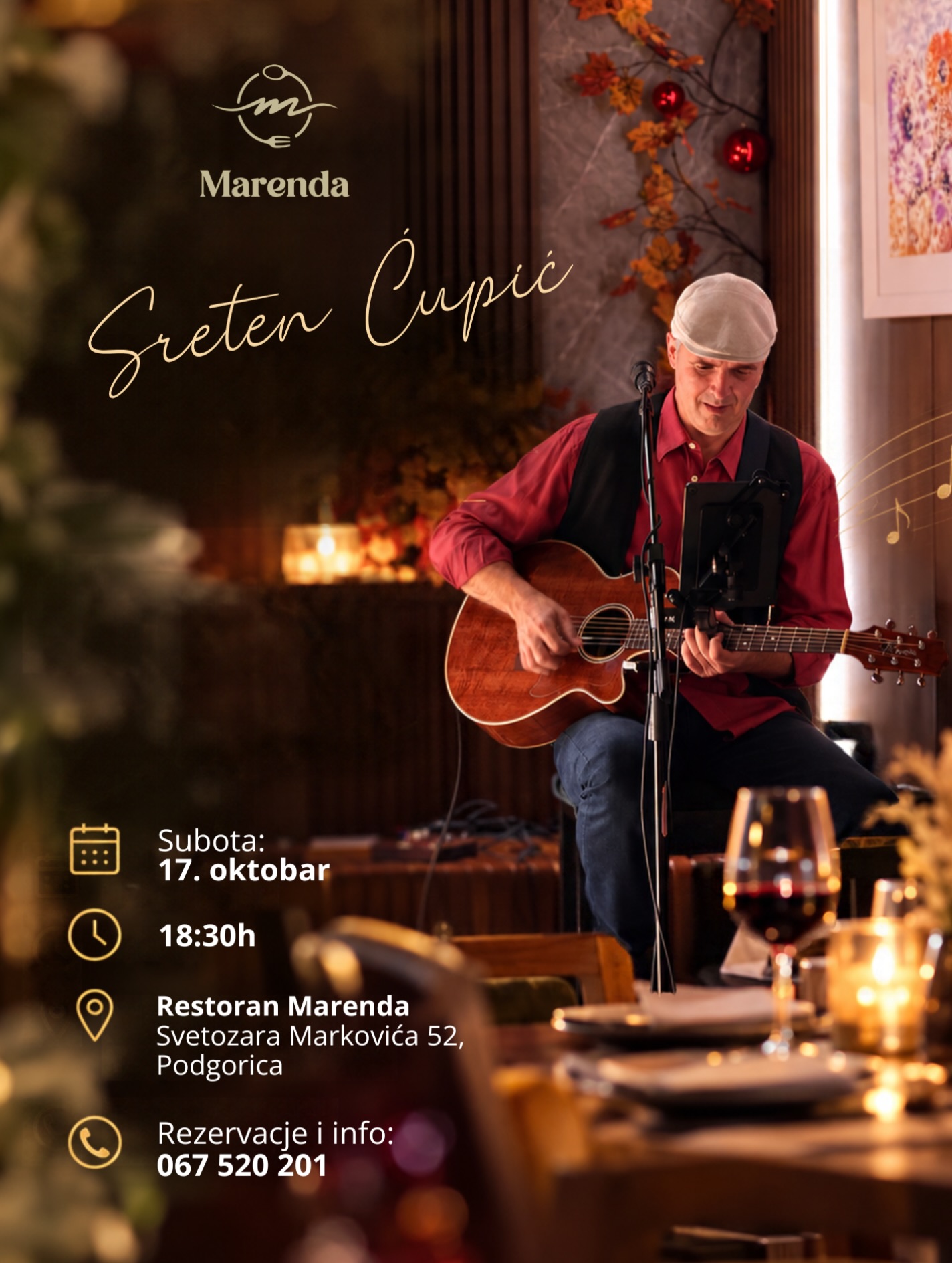 Saturday Night with Sreten Ćupić