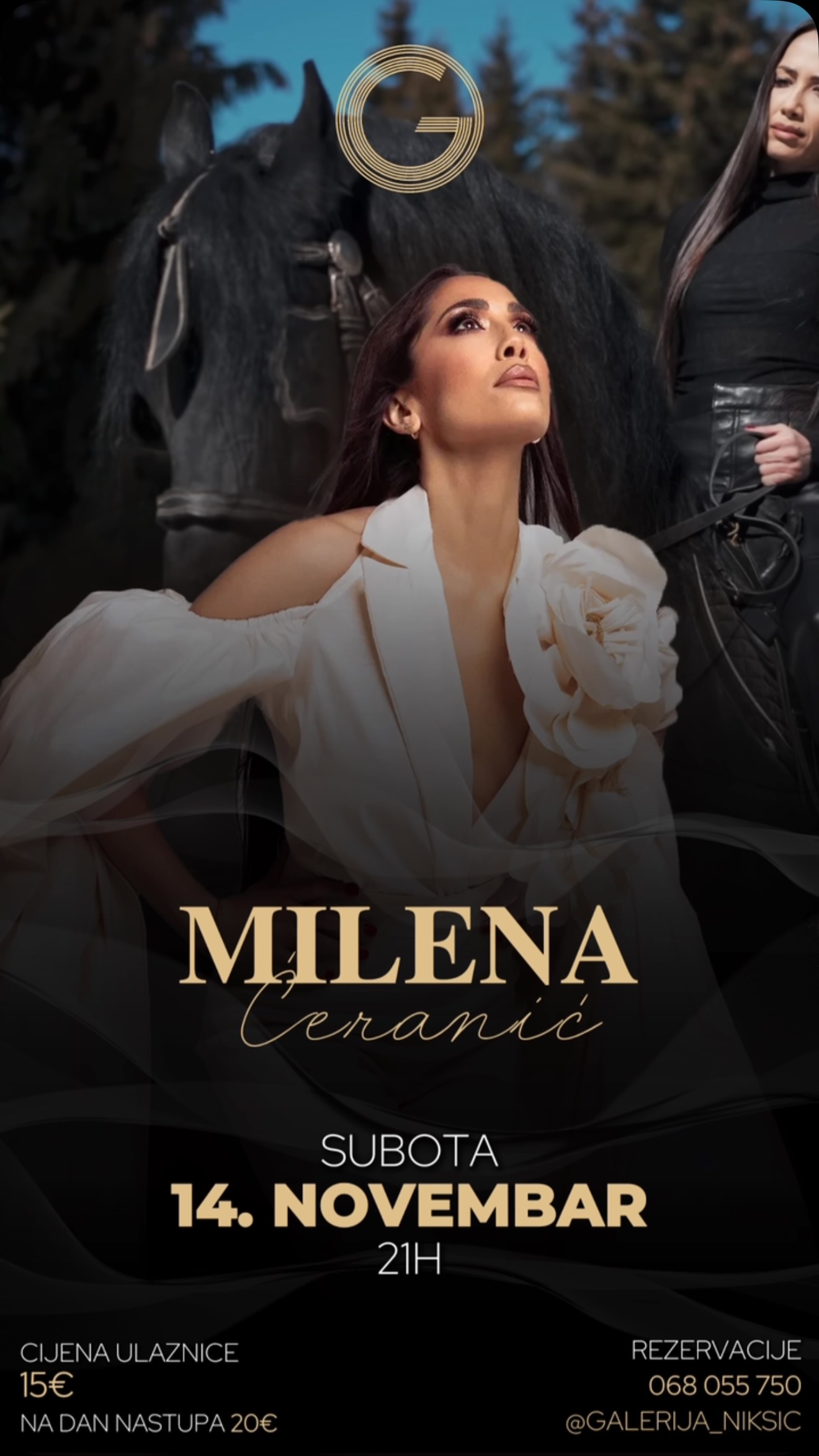 Milena Ćeranić Live in Nikšić