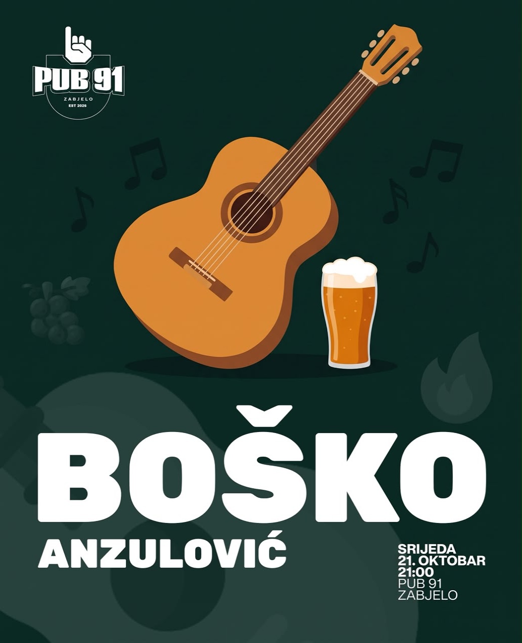 Bosko Anzulovic Live at Pub 91
