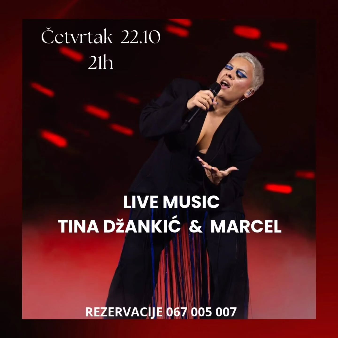 Live Music with Tina Džankić & Marcel