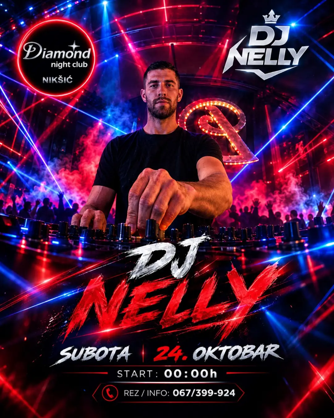 DJ Nelly at Diamond Night Club