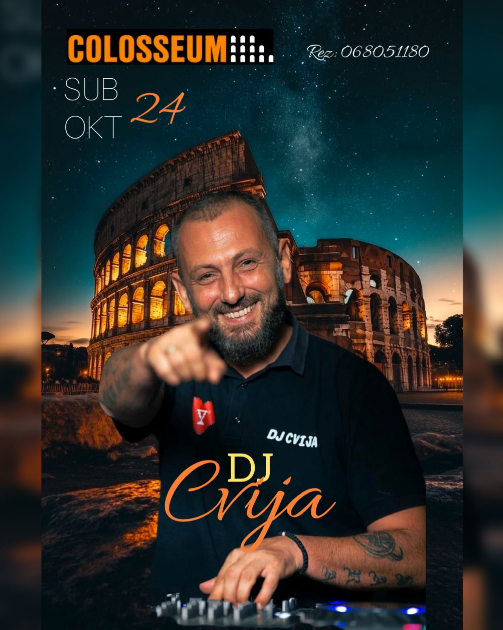 DJ CRIJA Night at Colosseum