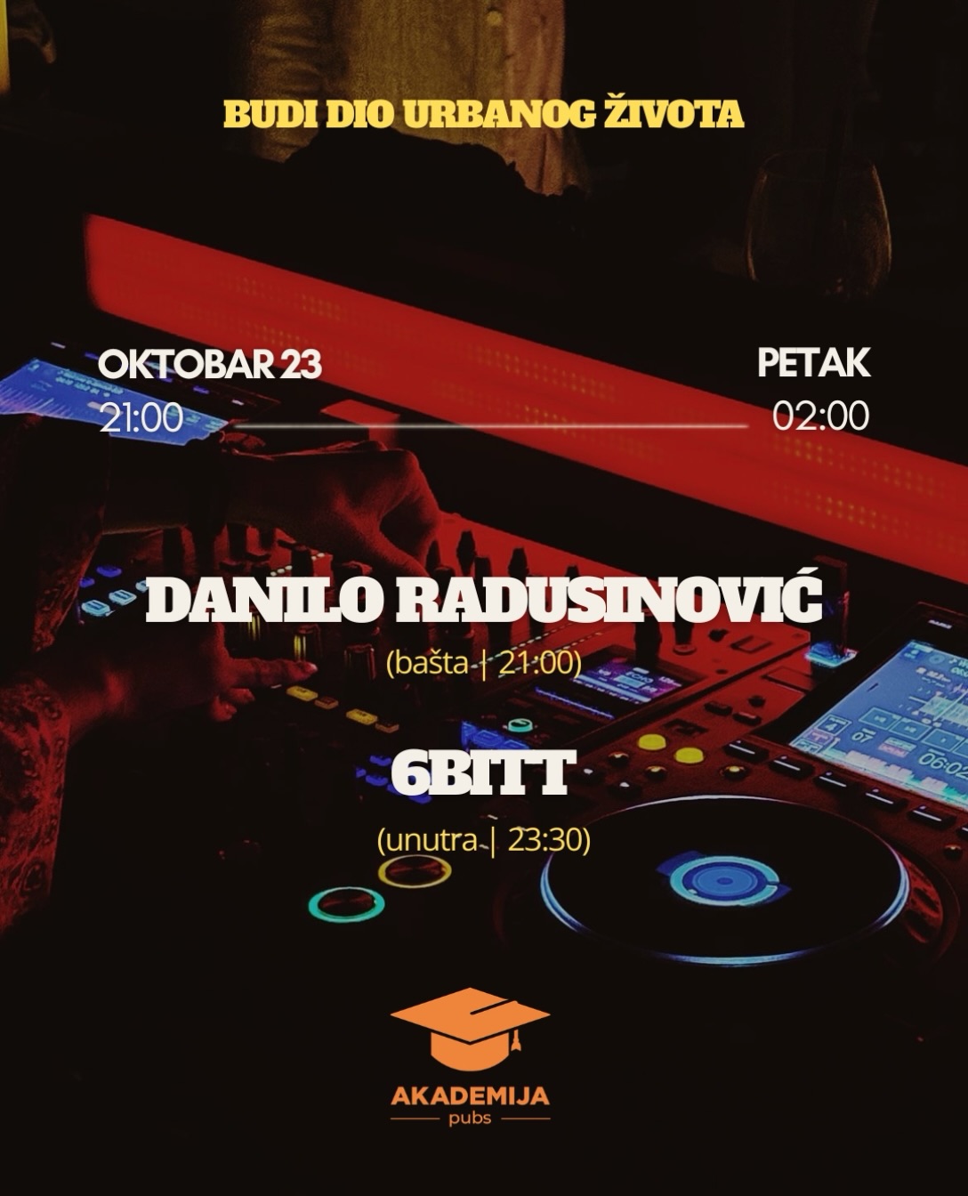 Friday Night with Danilo Radusinović & 6Bitt