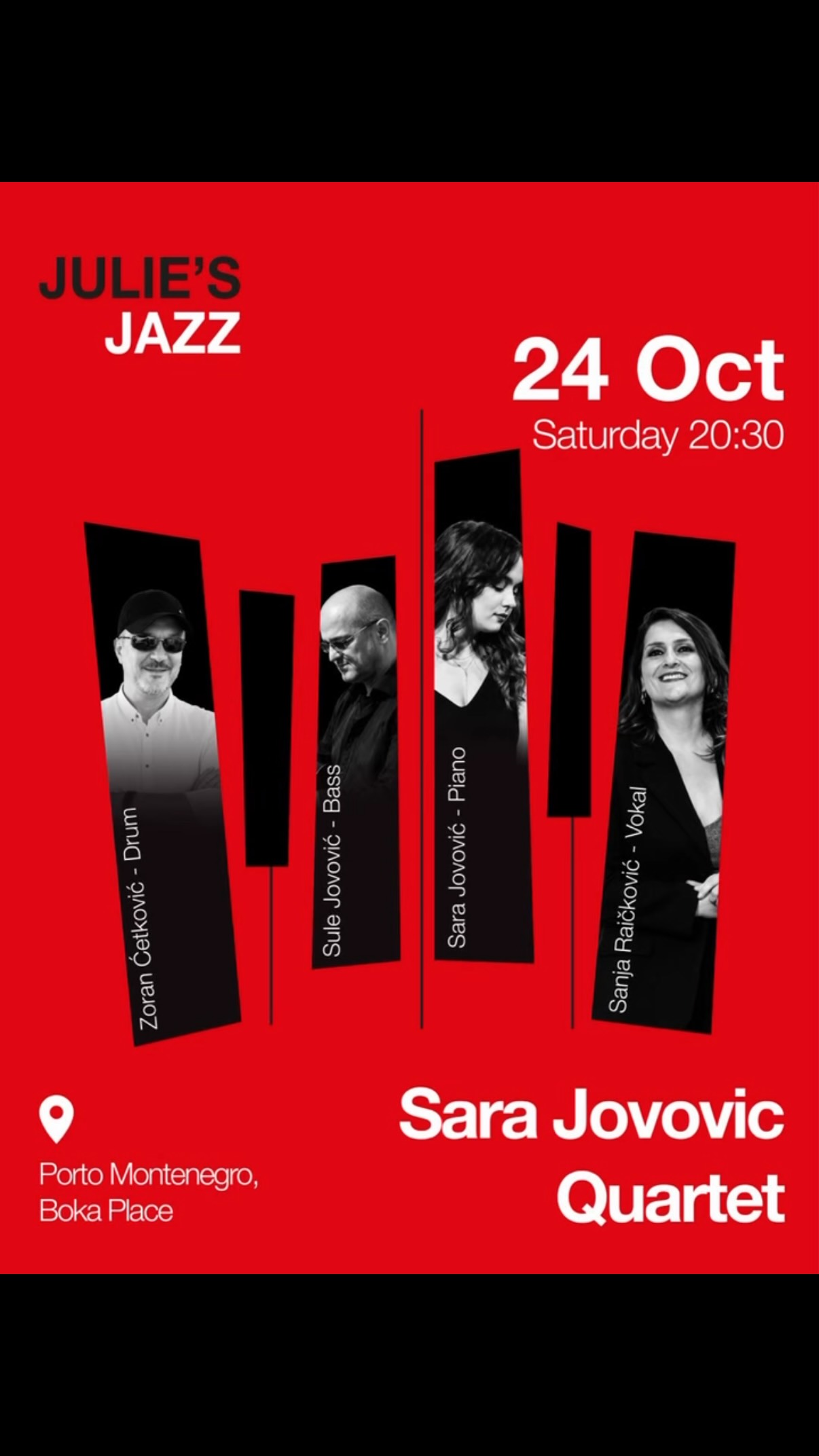 Sara Jovovic Quartet