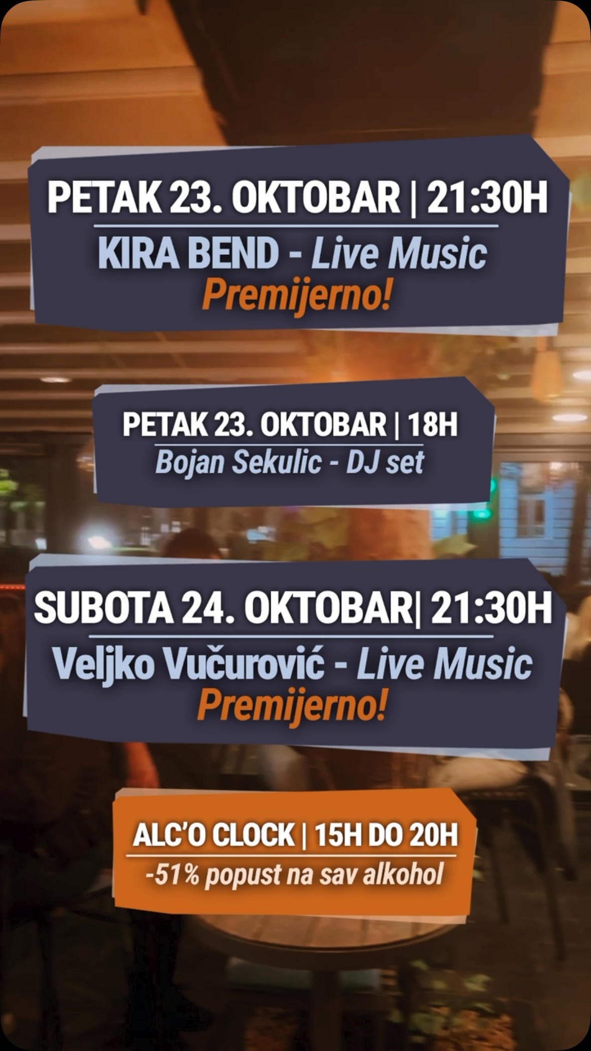 Friday Night: Bojan Sekulić & Kira Bend