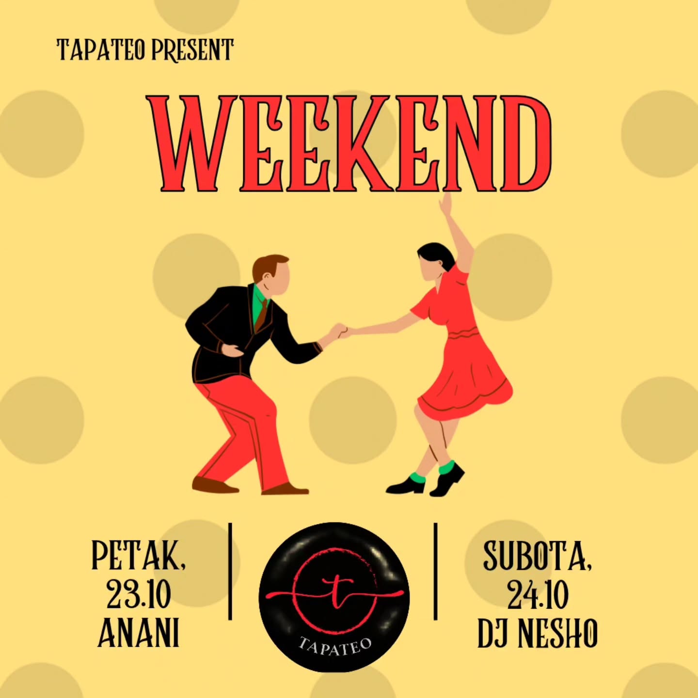Saturday Night with DJ NeshO