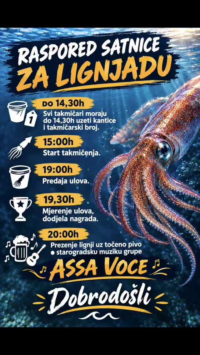Squid Fishing Competition & Live Music