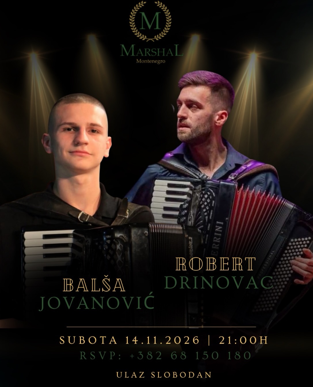 Balša Jovanović & Robert Drinovac Live