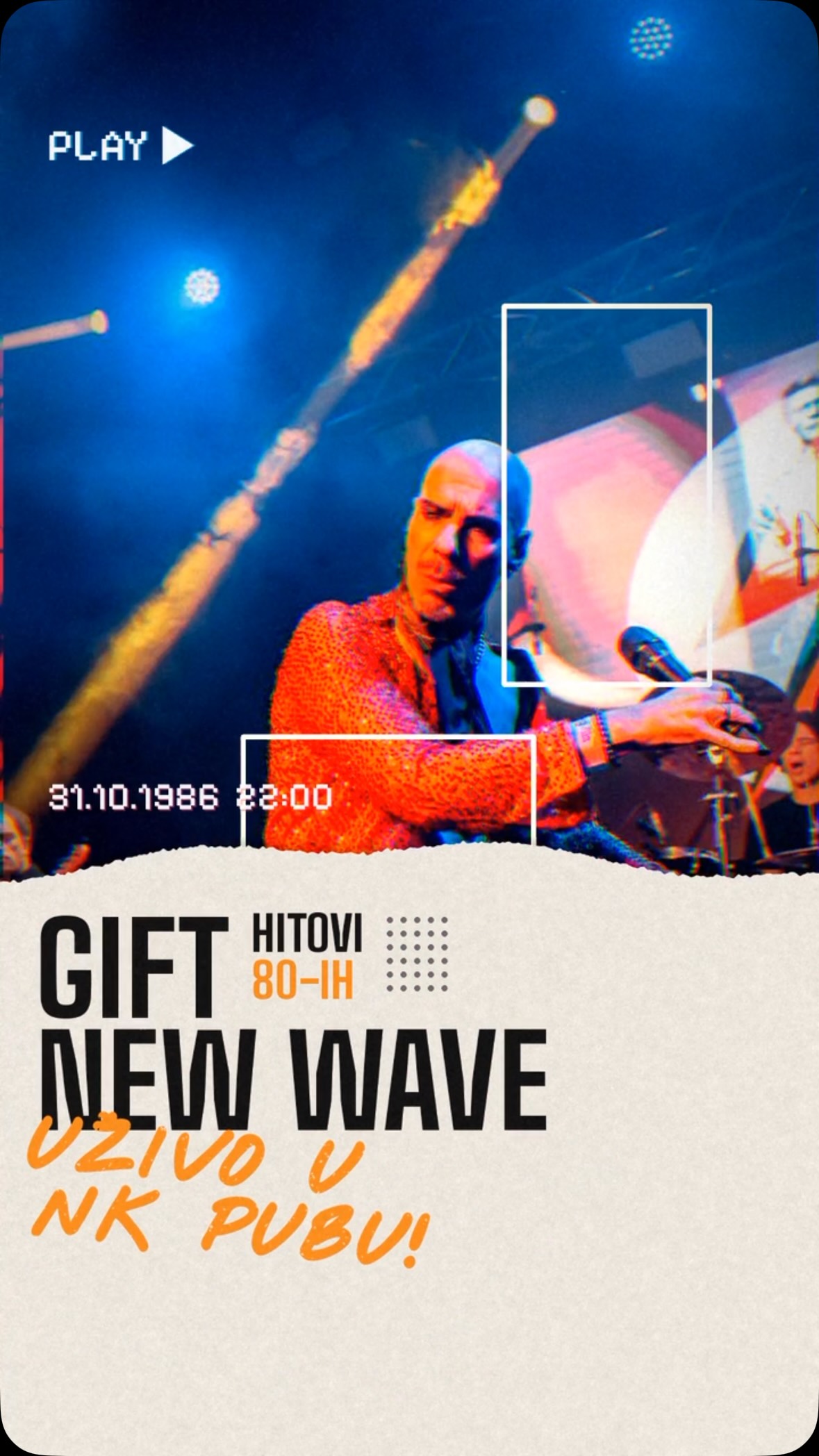 GIFT Live: New Wave & 80s Hits