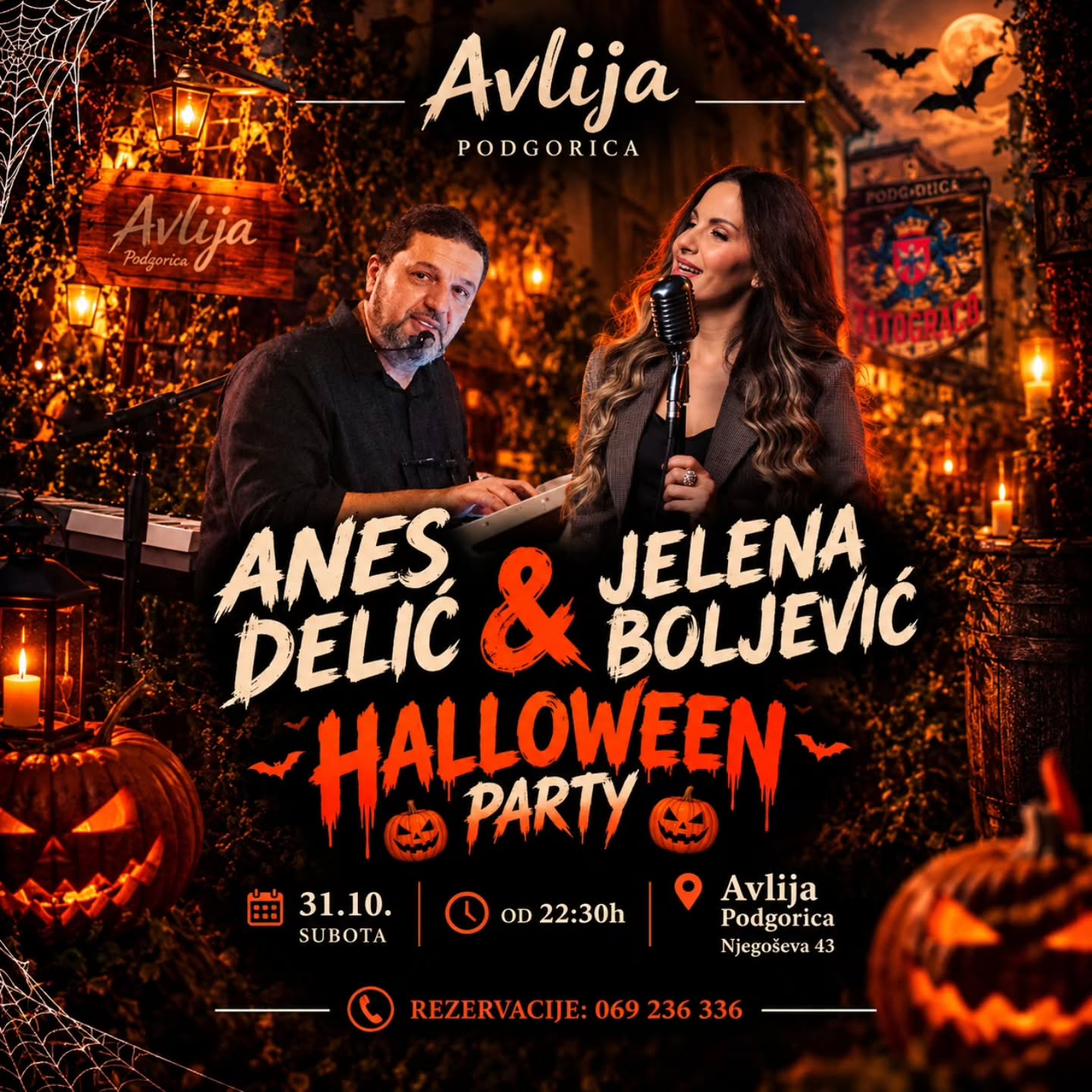 Halloween Night at Avlija