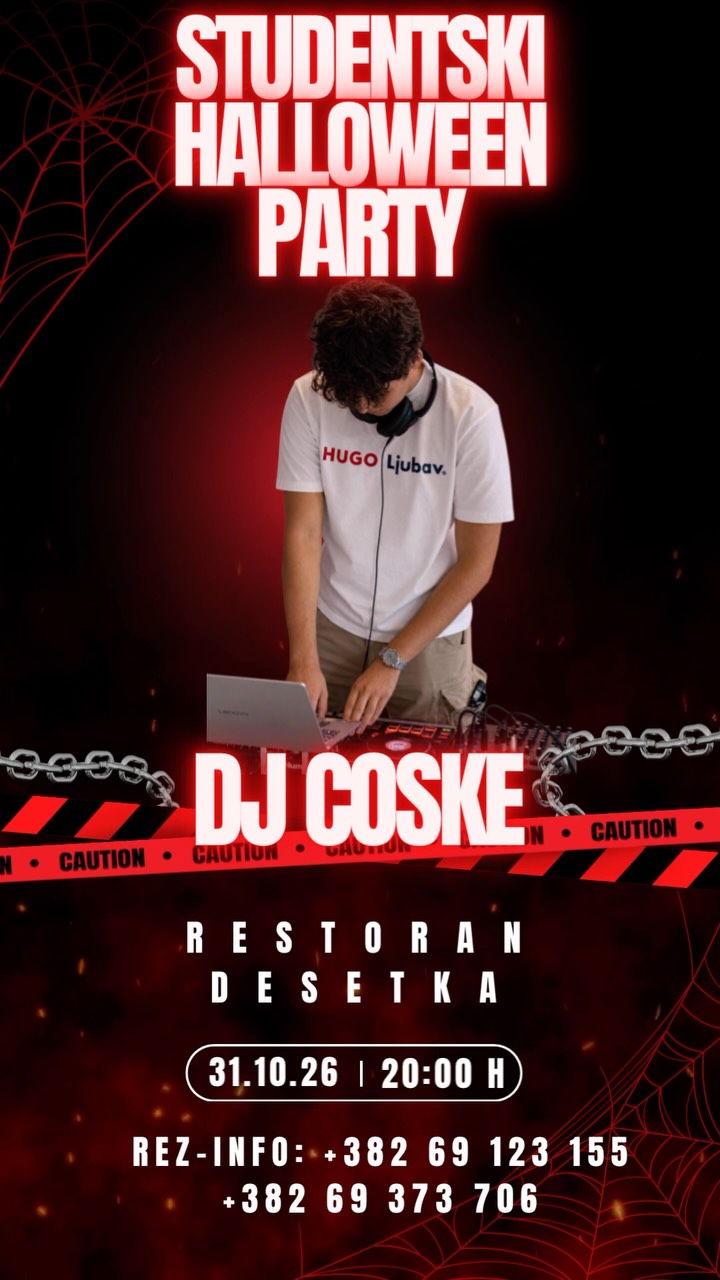 Studentski Halloween Party